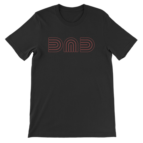 Retro Dad Black T-Shirt