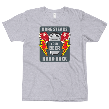 Rare Steaks Cold Beer Hard Rock