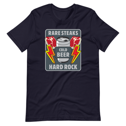 Rare Steaks Cold Beer Hard Rock